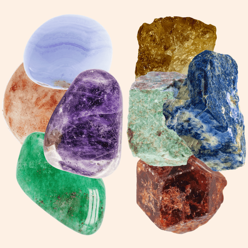 Polished Vs Raw Crystals π Which Are Better Suited For You? - Luna Tide Handmade Crystal Jewellery