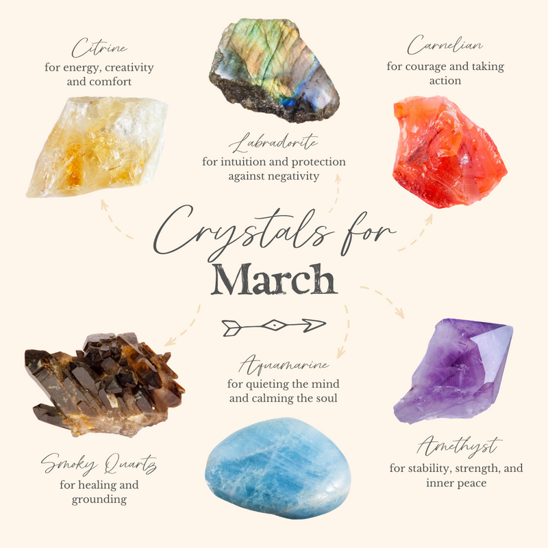 6 Best Crystals for March