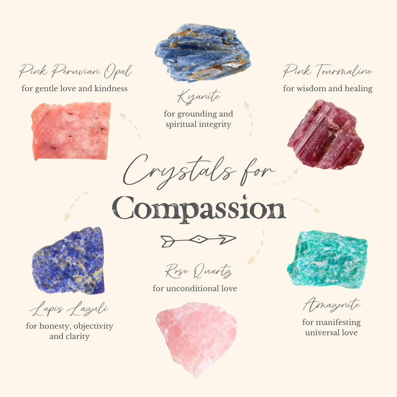 Spread Love And Kindness With Our Favourite Caring Crystals For Compassion! 💖