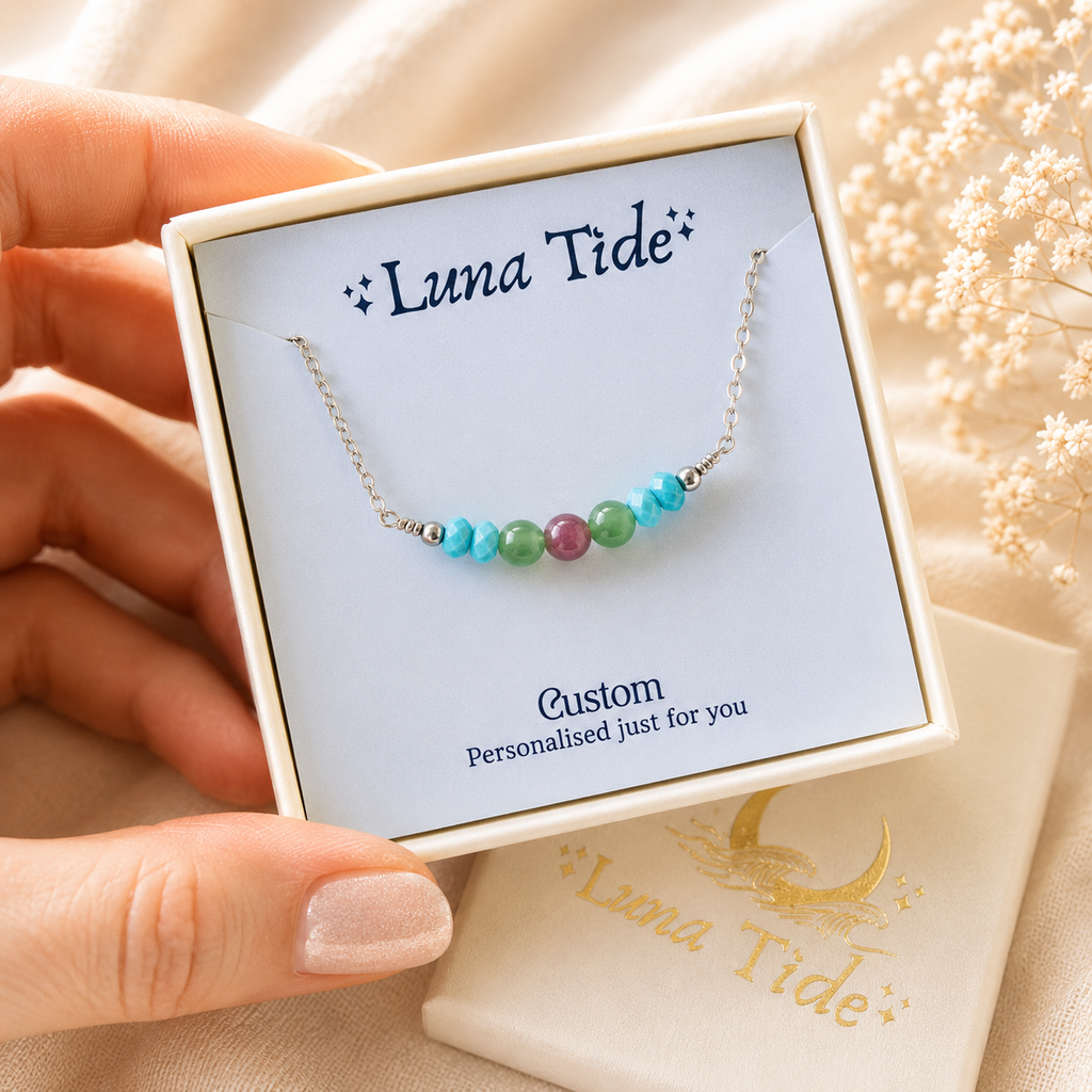 Custom Dainty Gemstone Choker Necklace