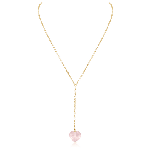 韓国発【TATIANA】Rose quartz Lock Heart Long Necklace/追跡付 TATIANA】Rose quartz Lock Heart Long Necklace ネックレス
