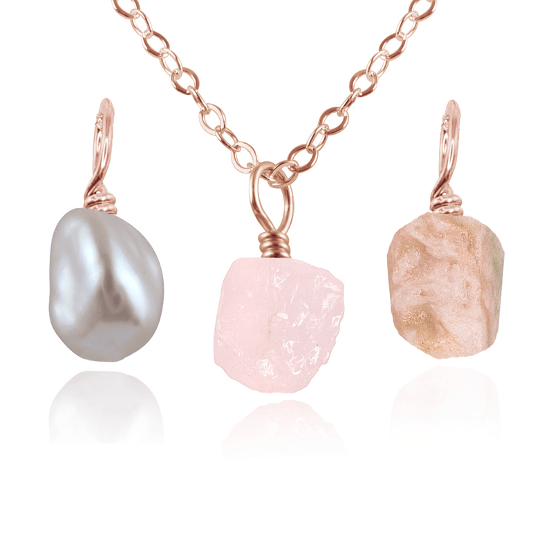 Fertility & Motherhood Raw Crystal Pendant Bundle