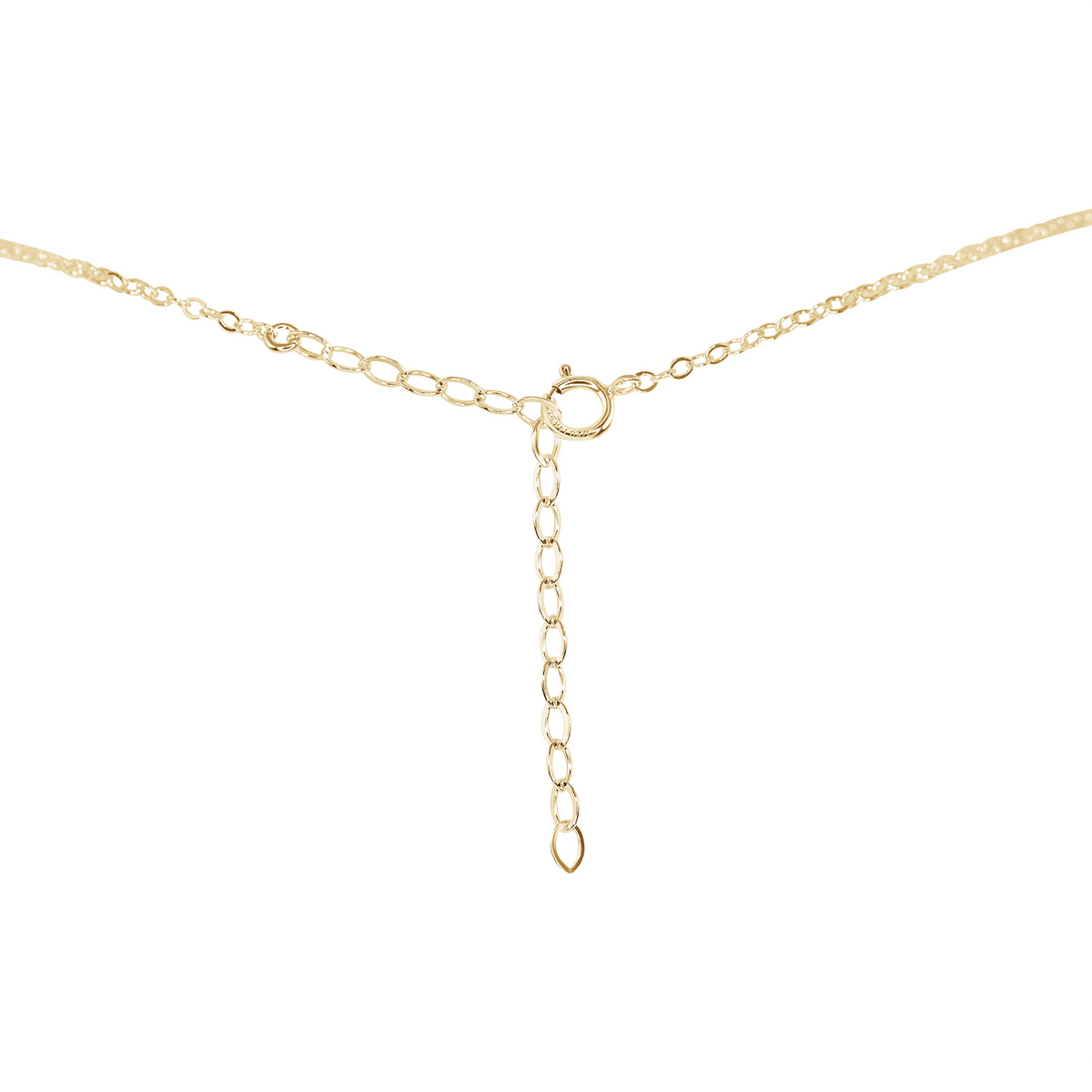 Tiny Raw Citrine Pendant Necklace - Tiny Raw Citrine Pendant Necklace - 14k Gold Fill / Cable - Luna Tide Handmade Crystal Jewellery