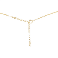 Tiny Raw Emerald Pendant Necklace - Tiny Raw Emerald Pendant Necklace - 14k Gold Fill / Cable - Luna Tide Handmade Crystal Jewellery