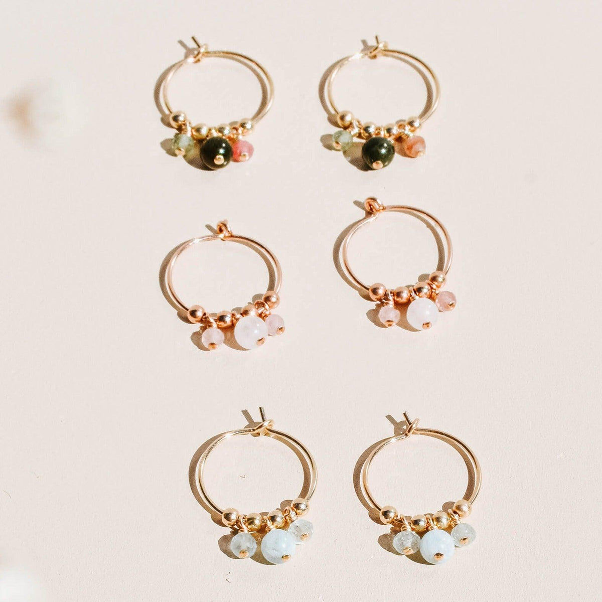 Hoop Earrings - 14K Gold Fill - Sterling Silver - Stainless Steel - 14K Rose Gold Fill - Luna Tide Handmade Jewellery
