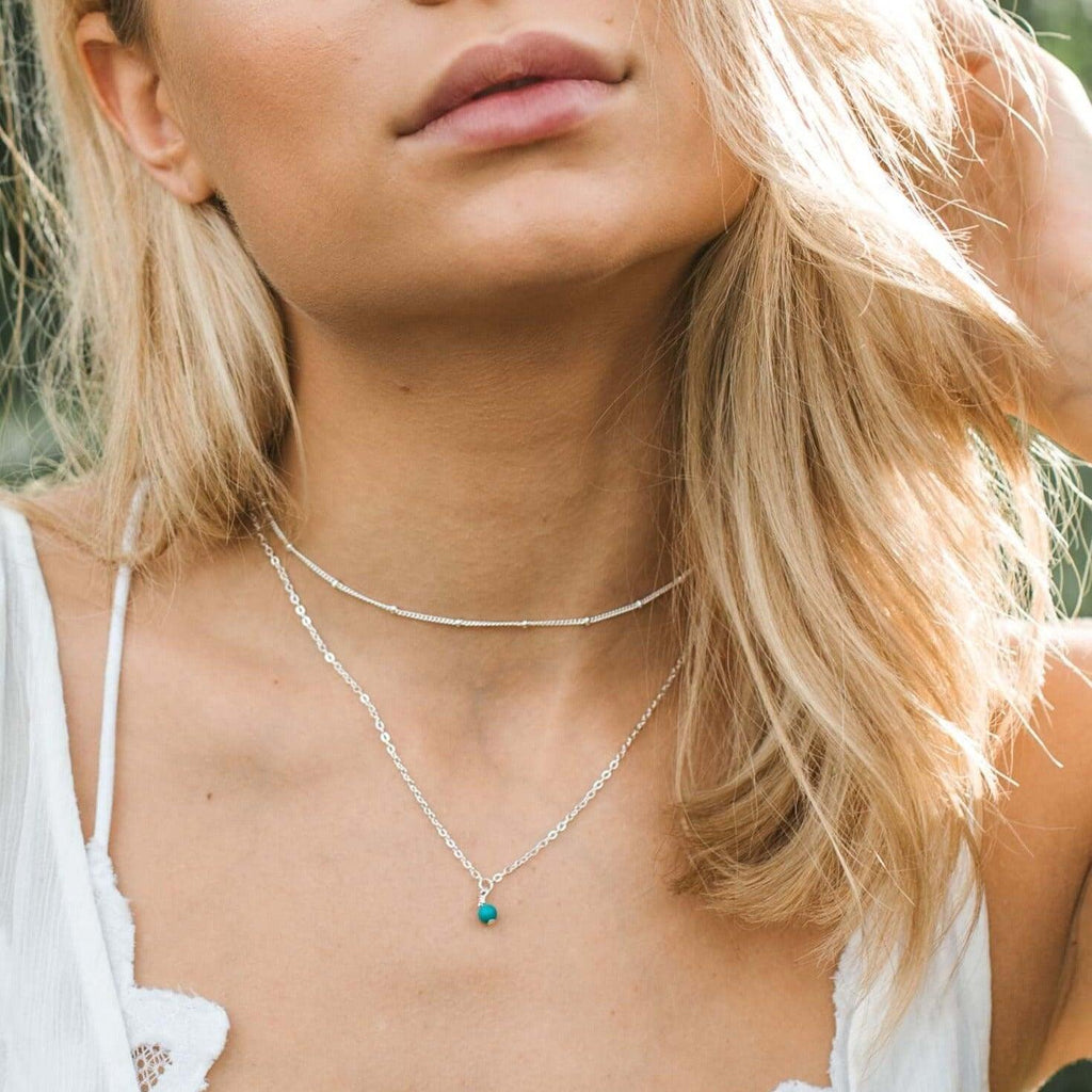 Layered Choker - Sterling Silver - Luna Tide Handmade Jewellery